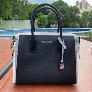 Michael Kors Medium Tri-Color Pebbled Leather Bag